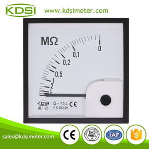 20 years Professional Manufacturer BE-96 DC10V ∞-0MΩ analog dc voltage electric resistance meter