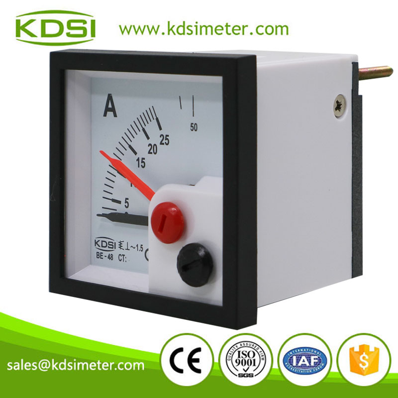 BE-48 AC25A with red pointer ammeter-2