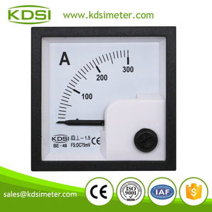 Hot Selling Good Quality BE-48 48*48mm DC75mV 300A mini analog ampere indicator