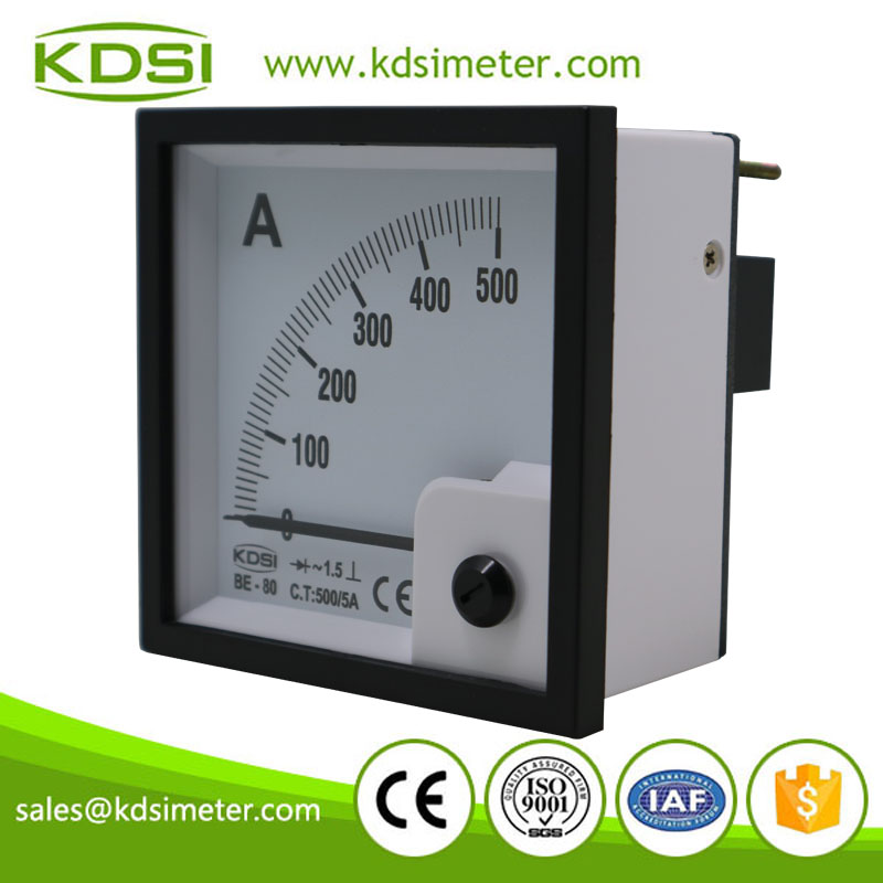 BE-80 AC500-5A rectifier ammeter-2