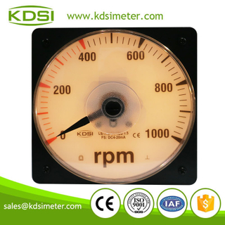 Original manufacturer high Quality LS-110 DC4-20mA 1000rpm backlighting analog rpm panel meter