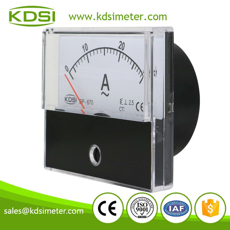 20 Year Top Manufacturer of CE,ISO passed BP-670 AC30A panel electric meter analog