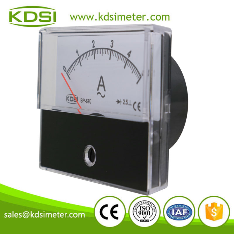 BP-670 AC5A rectifier analog ammeter-2