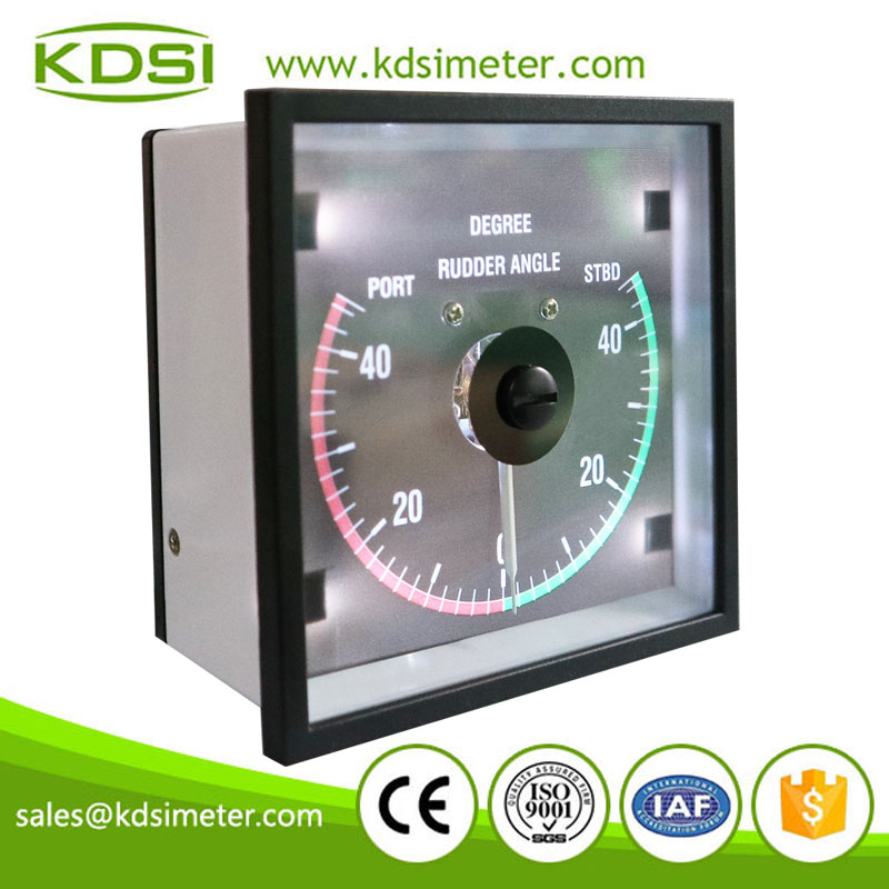 BE-96W DC+-10V +-45 Rudder angle backlighting meter-1