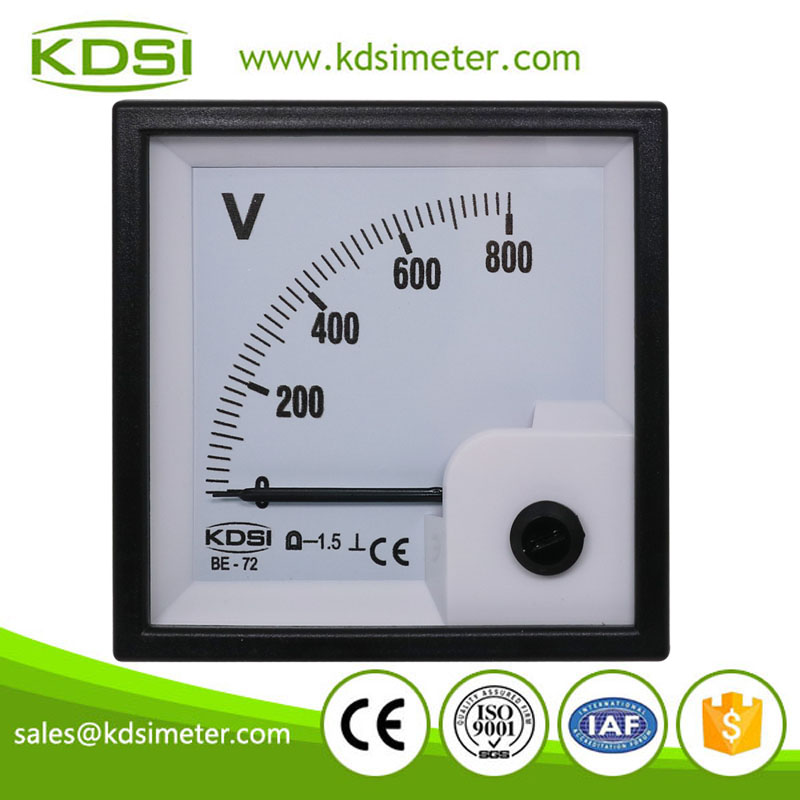 BE-72 DC800V analog voltmeter BE-72 DC800V analog voltmeter