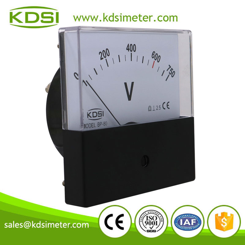 China Supplier BP-80 DC750V analog dc high voltage panel meter for welding machine