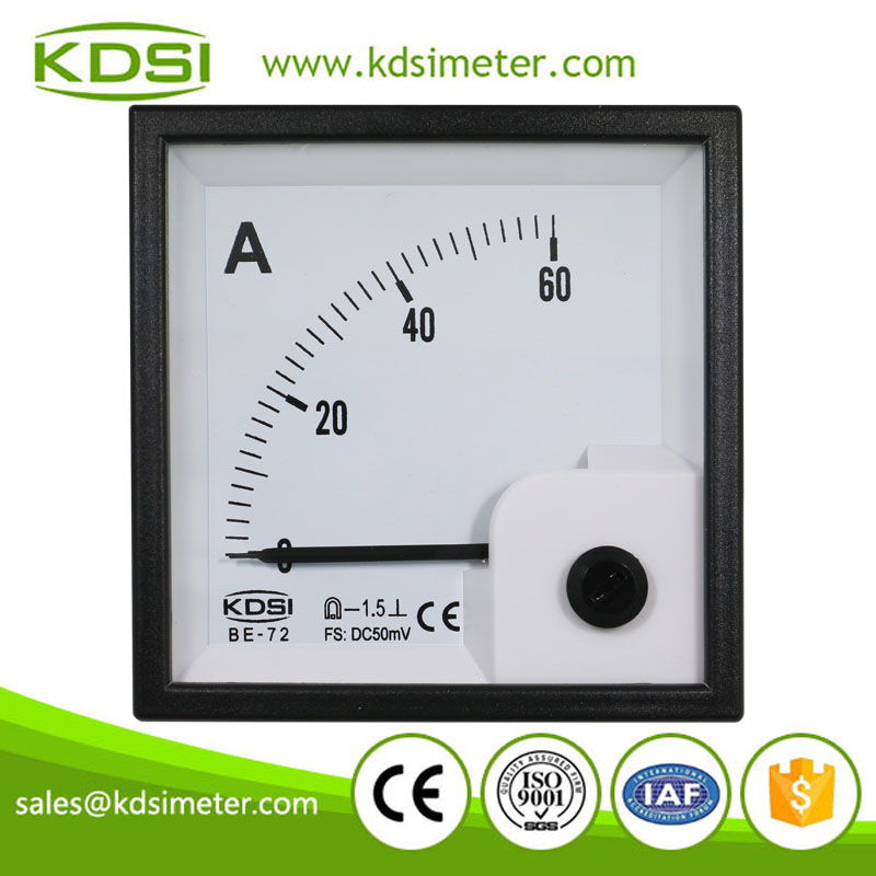 BE-72 DC50mV 60A ammeter