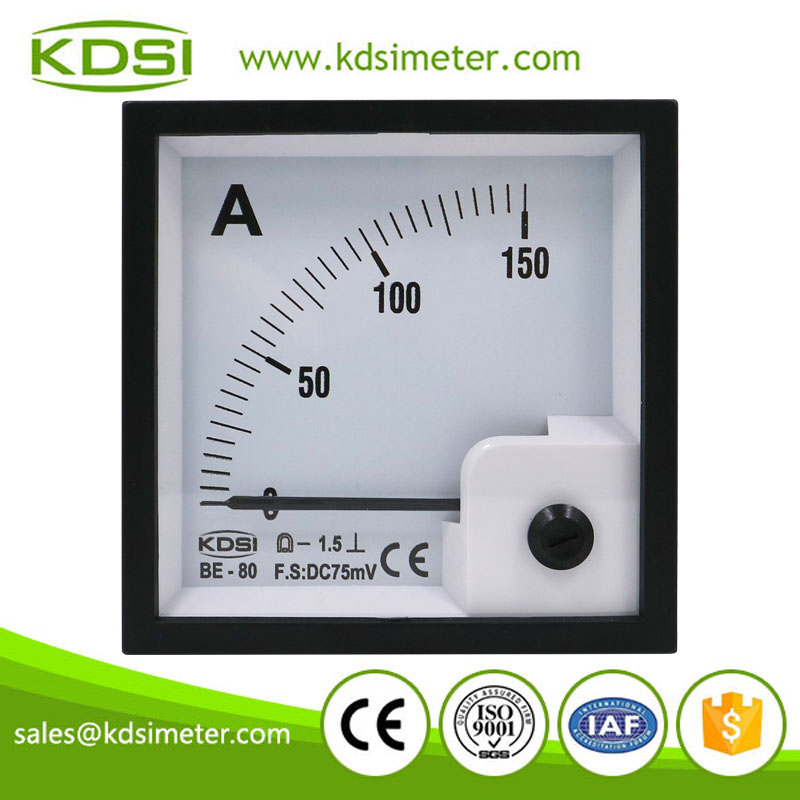 BE-80 DC75mV 150A ammeter