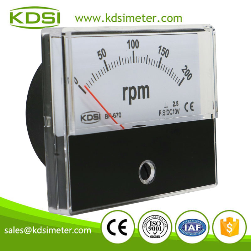 BP-670 DC10V 200rpm meter-1