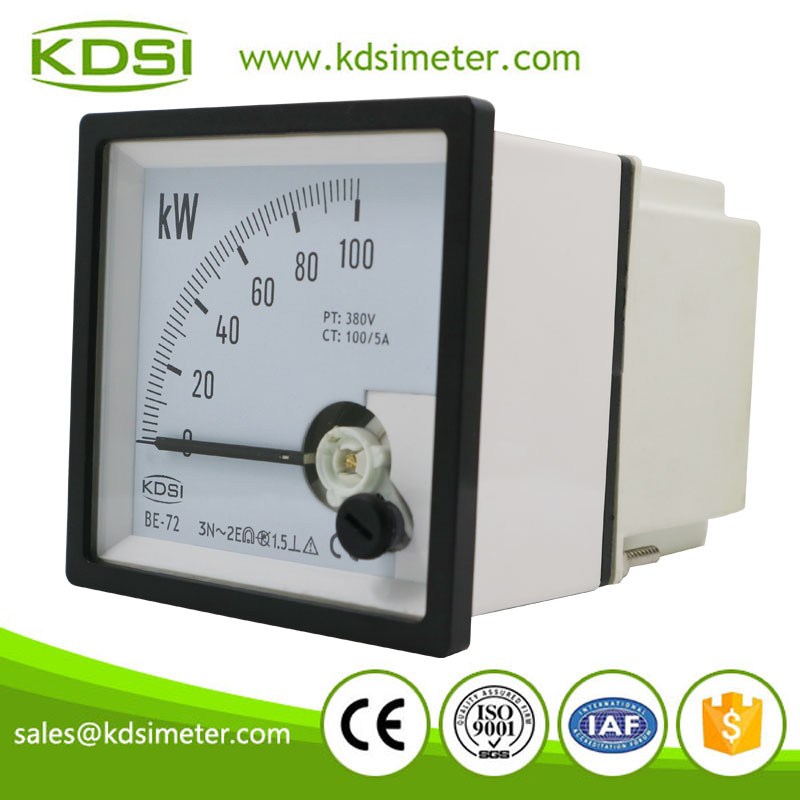 BE-72 3P3W 100kW 380V 100-5A power meter-2
