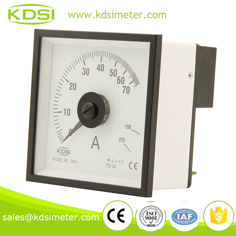 BE-96W AC Ammeter with rectifier AC75/1A 