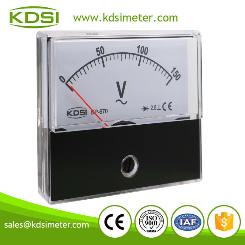 BP-670 AC150V rectifier analog voltmeter-1 BP-670 AC150V rectifier analog voltmeter-1