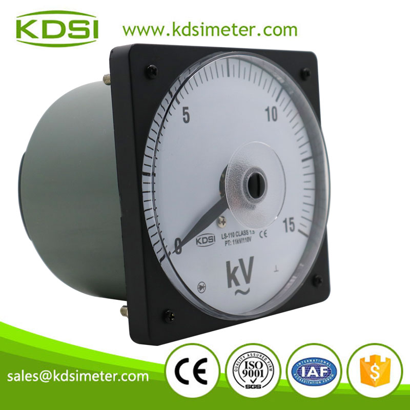 LS-110 AC15kV 11kV-110V analog voltmeter-1 LS-110 AC15kV 11kV-110V analog voltmeter-1