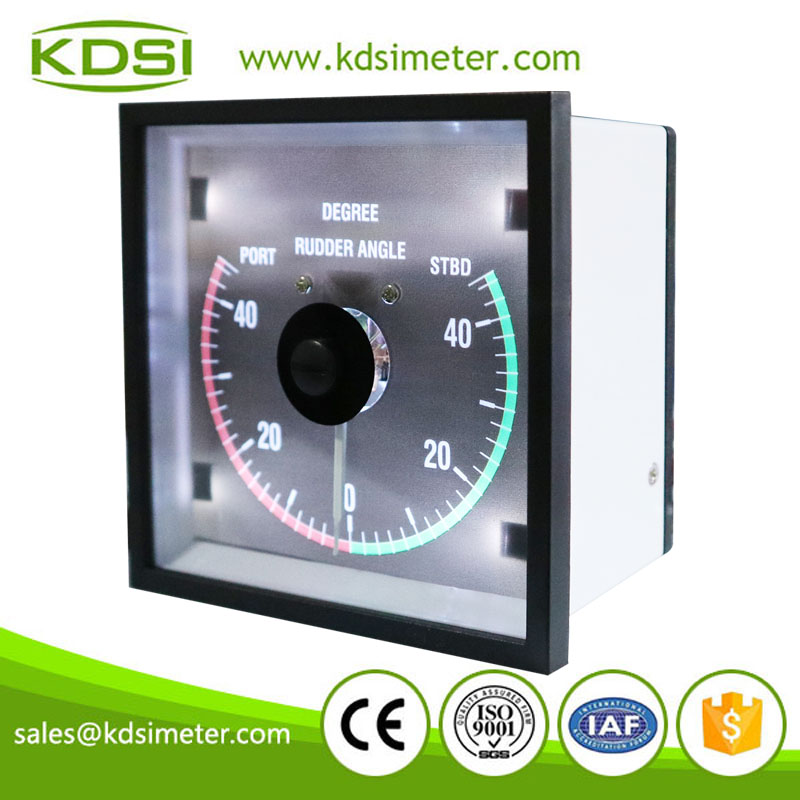 BE-96W DC+-10V +-45 Rudder angle backlighting meter-2