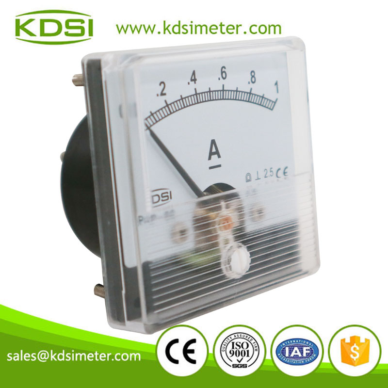 Portable precise BP-60N DC1A analog dc amp panel meter