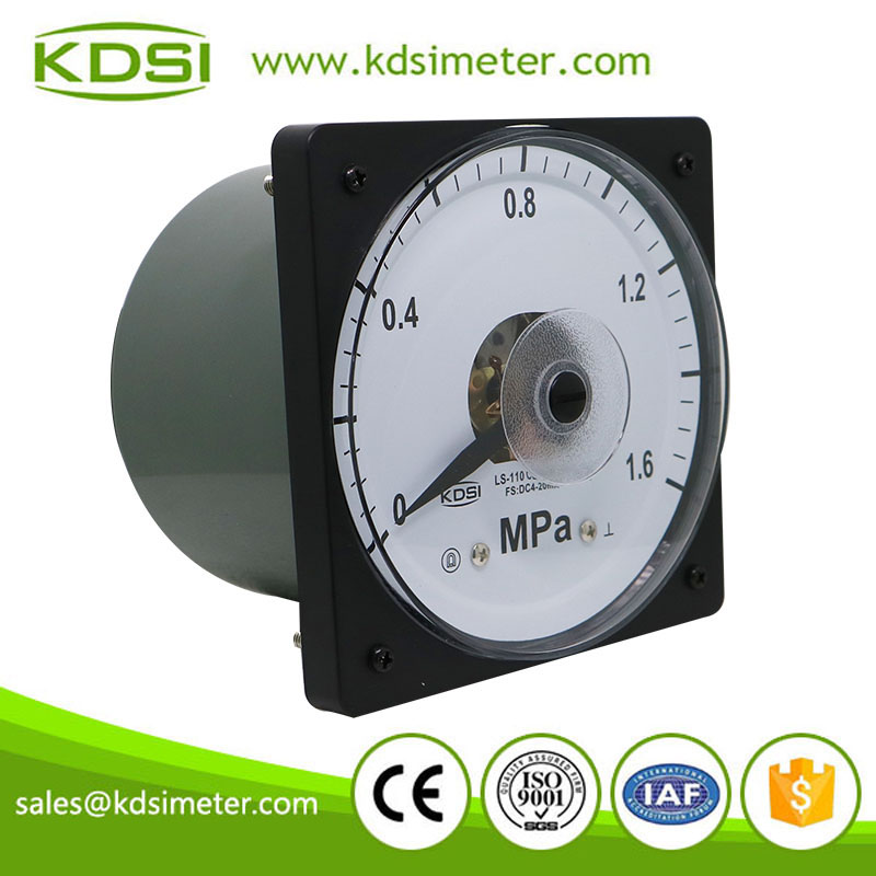 Hot Selling Good Quality LS-110 4-20mA 1.6MPa panel pressure electric meter analog