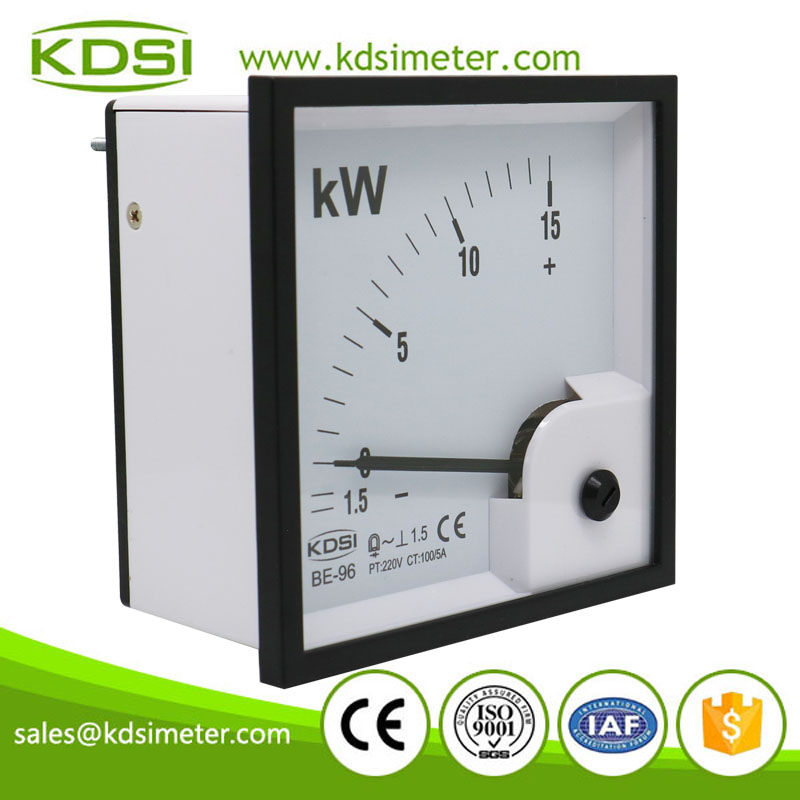 BE-96 1P -1.5-15kW 220V 100-5A single phase power meter-1