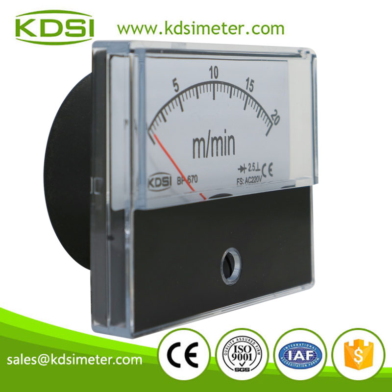 BP-670 AC220V 20m-min rectifier analog tachometer-1