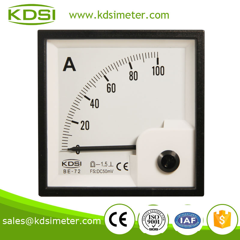 BE-72 DC50mV 100A ammeter and voltmeter.jpg