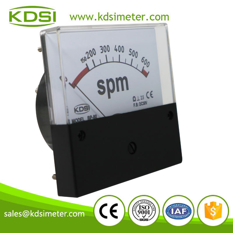 Hot Selling Good Quality BP-80 DC30V 650SPM analog panel spm display meter
