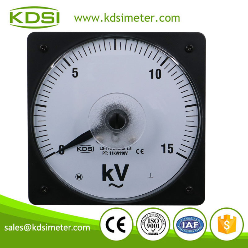 LS-110 AC15kV 11kV-110V analog voltmeter LS-110 AC15kV 11kV-110V analog voltmeter