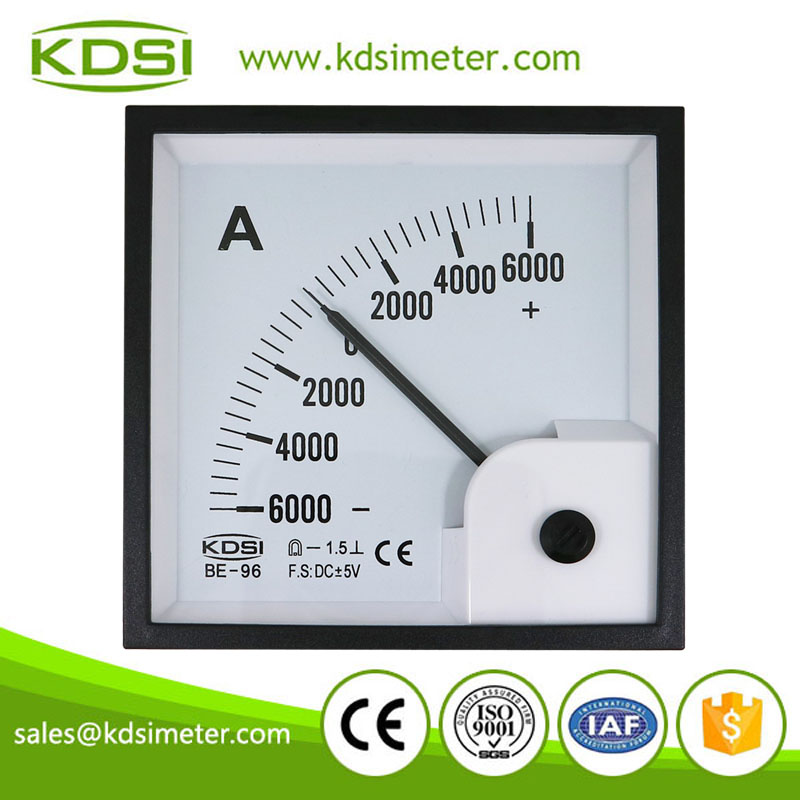 BE-96 DC -5V -6000A ammeter