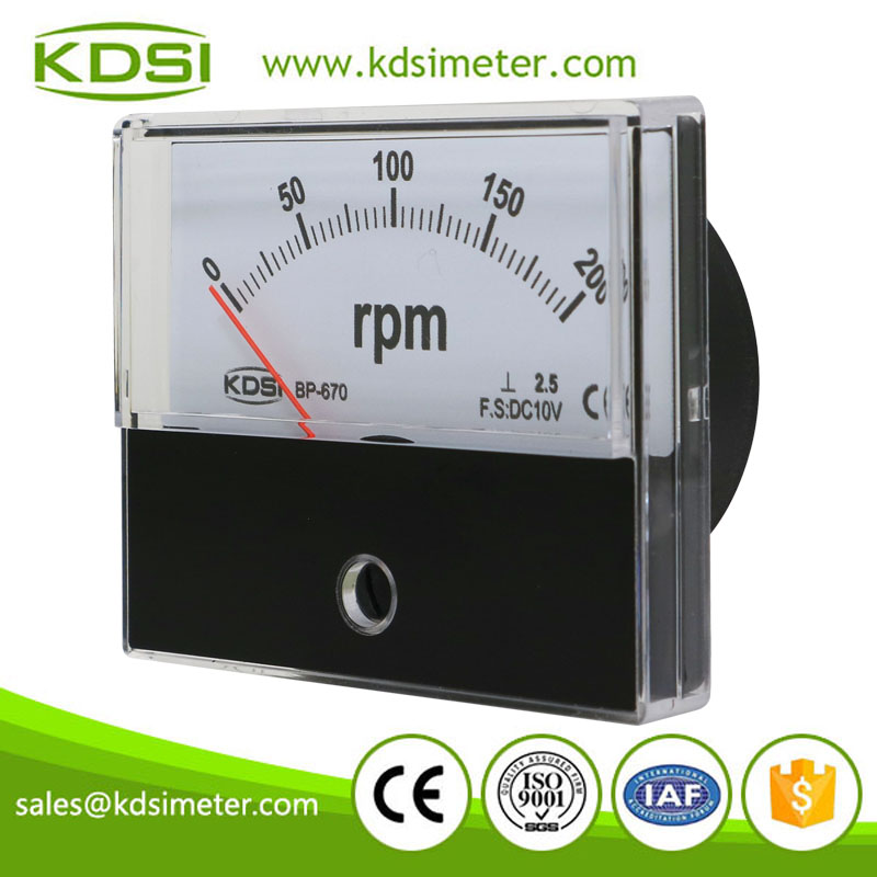 BP-670 DC10V 200rpm meter-2