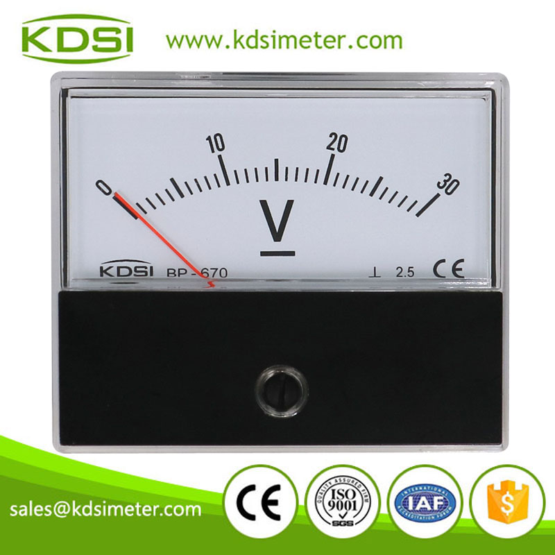 BP-670 DC30V voltmeter
