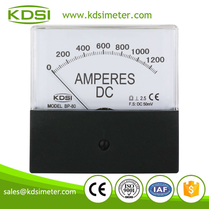 BP-80 DC50mV 1300A welding ammeter