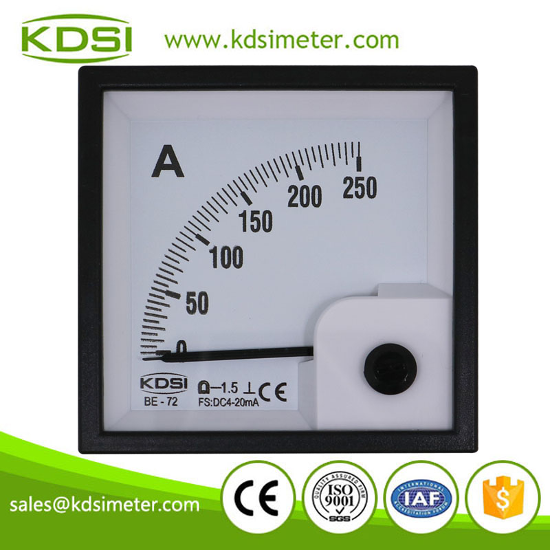 BE-72 DC4-20mA250A ammeter