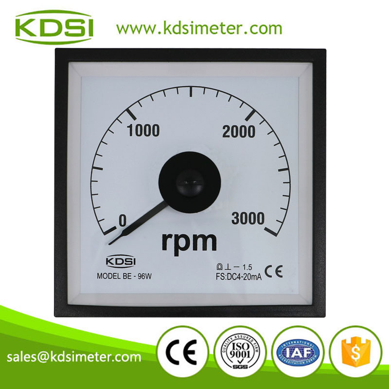 BE-96W DC4-20mA 3000rpm meter