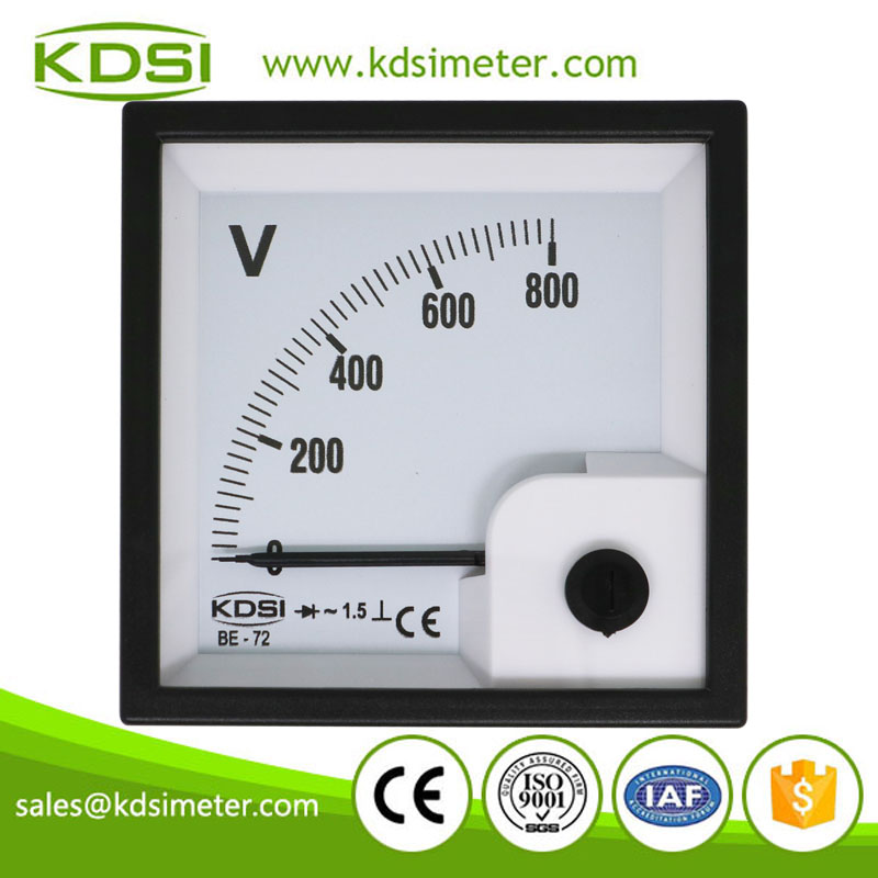 BE-72 AC800V rectifier voltmeter BE-72 AC800V rectifier voltmeter