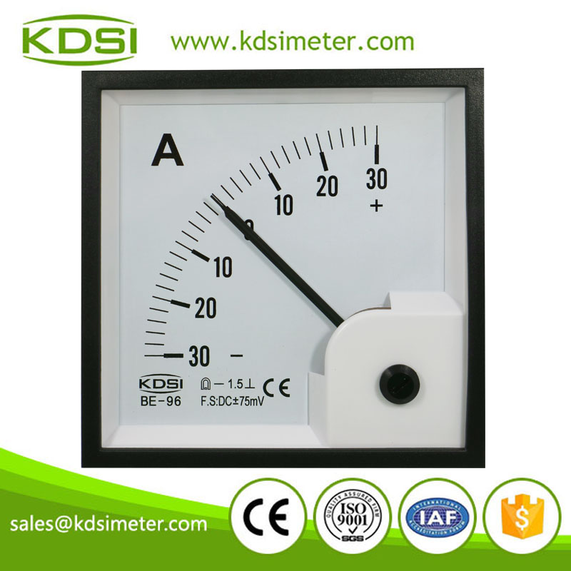 BE-96 DC -75mV -30A ammeter
