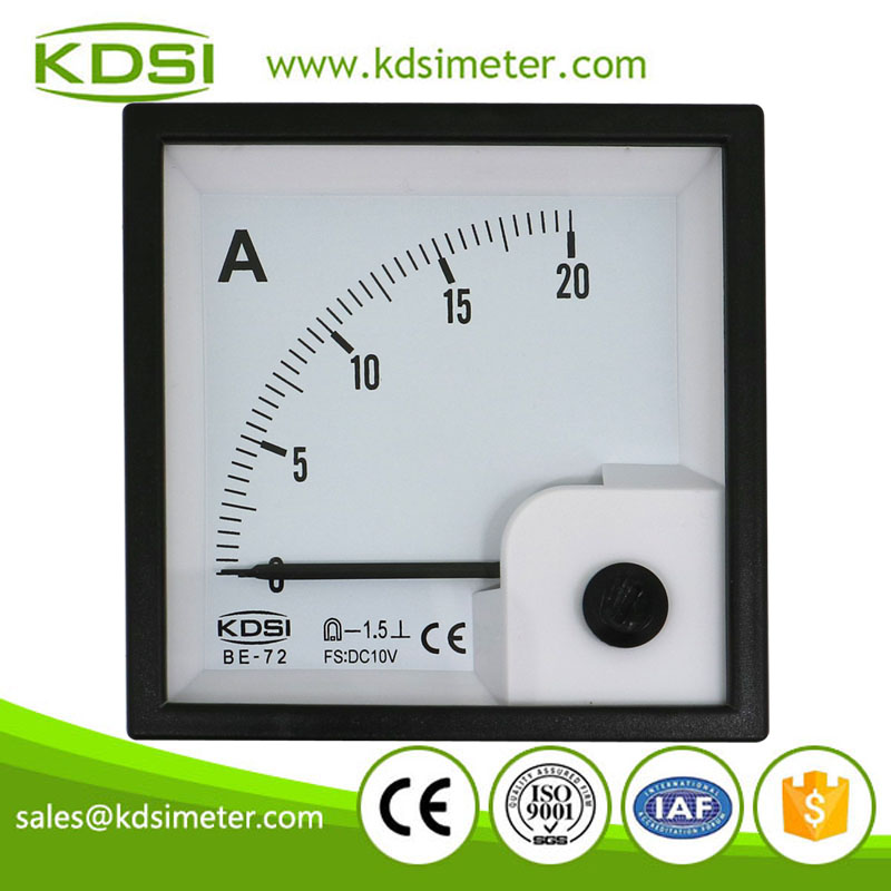 BE-72 DC10V 20A ammeter