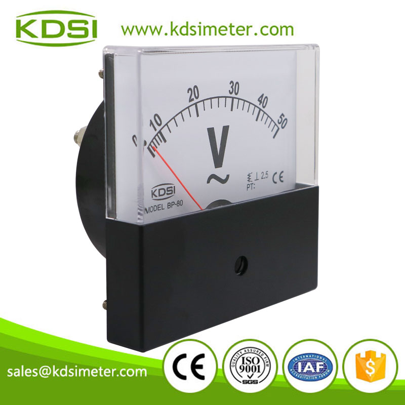 BP-80 AC50V black cover voltmeter-1