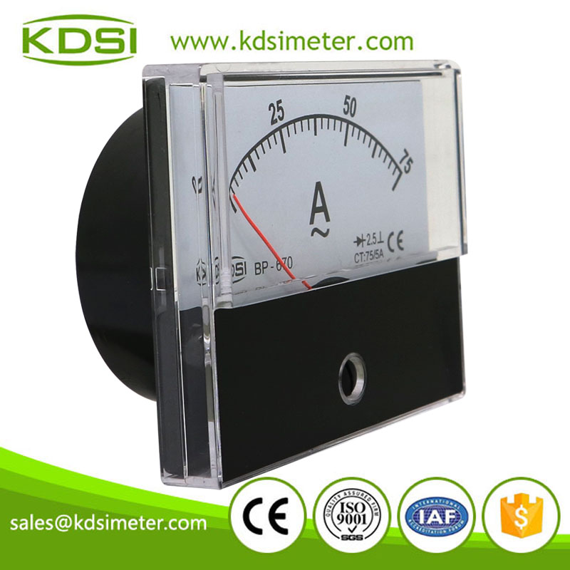 High quality professional BP670 AC75/5A rectifier analog ac panel