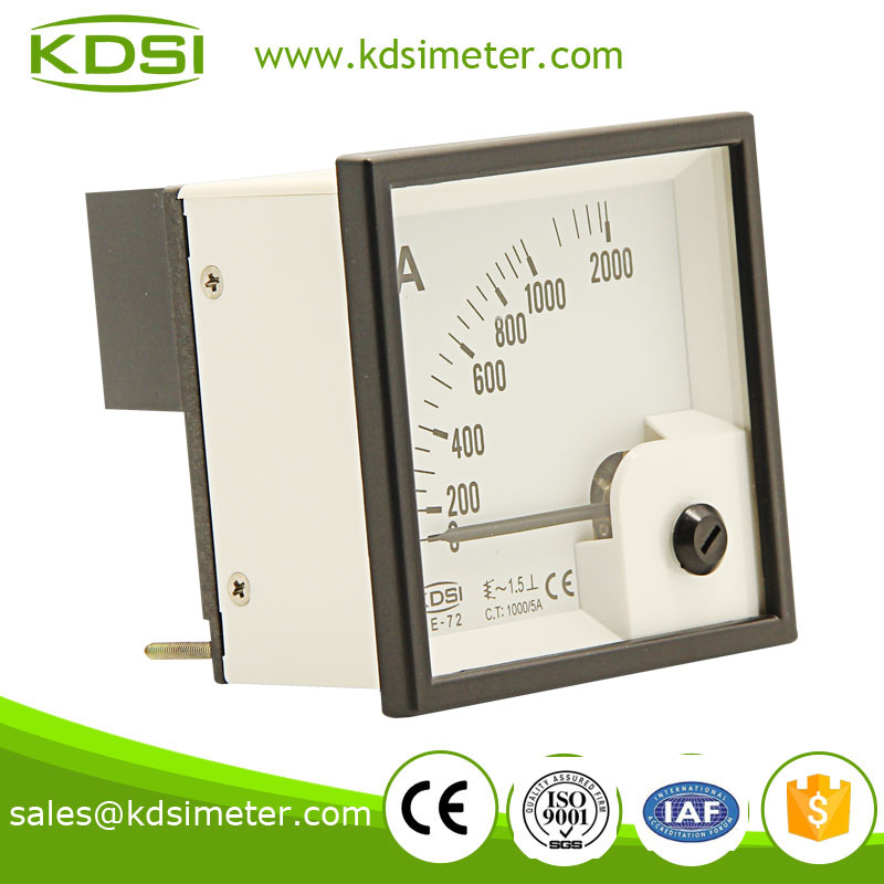 Dustproof BE-72 AC1000 / 5A high current meter