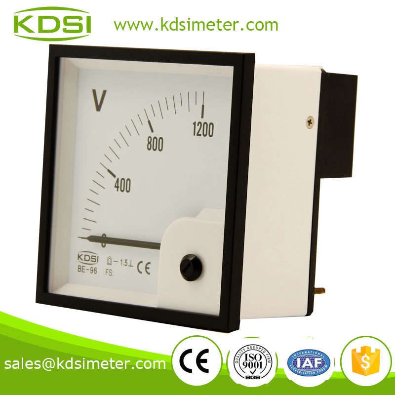 Can be customize BE-96 96 * 96 DC1200V voltmeter dc
