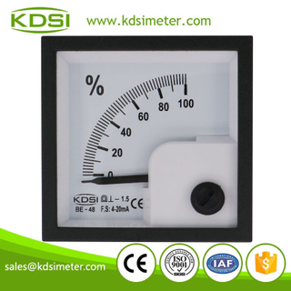 High quality professional BE-48 DC4-20mA 100% panel analog mini dc amp load meter