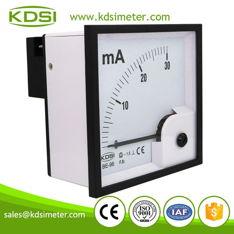 KDSI electronic apparatus BE96 DC30mA dc analog panel current