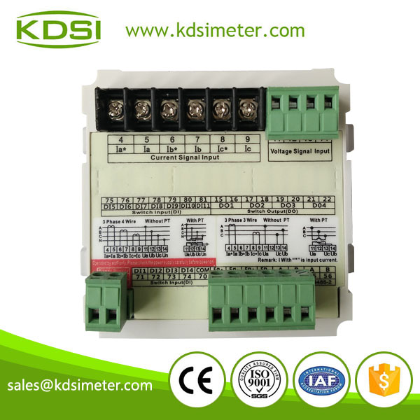 Hot sales factory direct sales BE-96 3D3Y AC450V 5A multi-function digital display meter