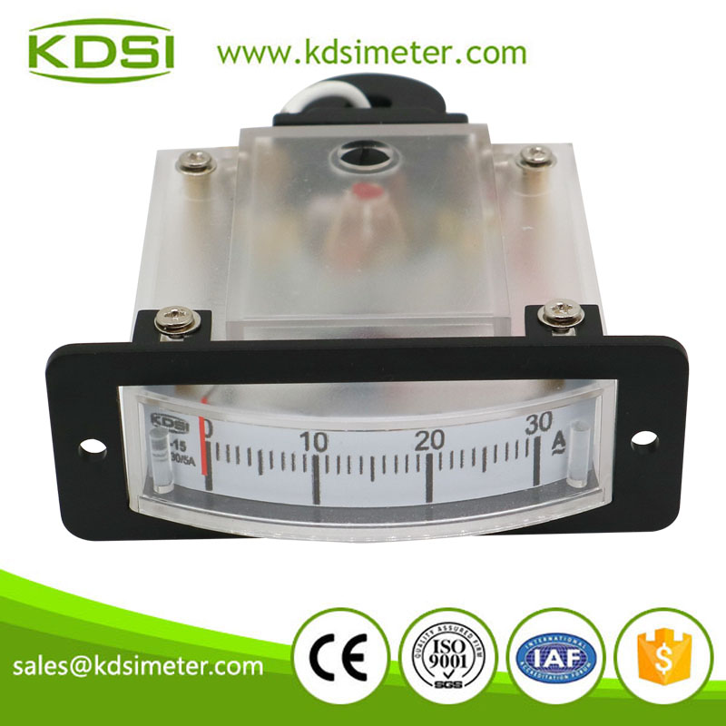 High quality professional BP-15 AC30/5A rectifier analog mini thin edgewise ammeter with output
