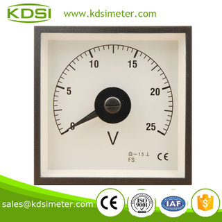 BE-96W DC Voltmeter DC25V wide angle meter for marine