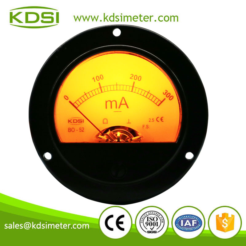 BO-52 DC300mA backlighting milliammeter