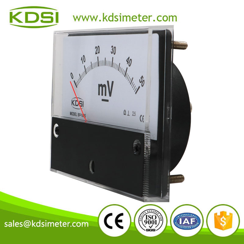 Portable precise BP-100S DC50mV direct analog dc panel voltage meter