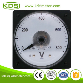CE certificate LS-110 DC4-20mA 800V analog dc panel voltmeter for marine