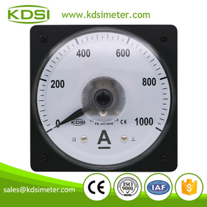 Classical LS-110 DC75mV 1000A wide angle dc analog panel mount ammeter