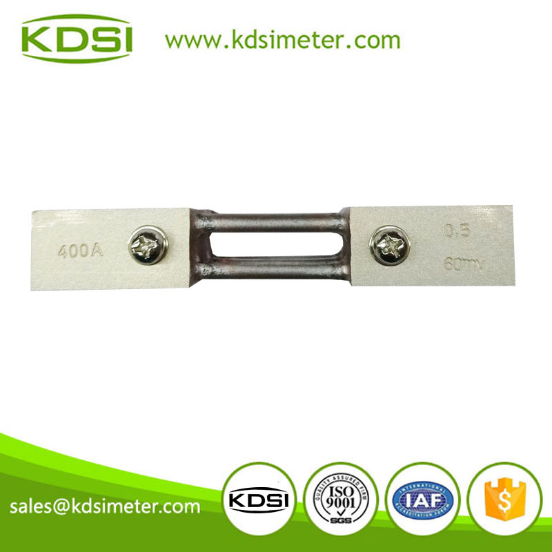 Durable In Use BE-50mV 400A DC Current Shunt Resistor Welding Shunt