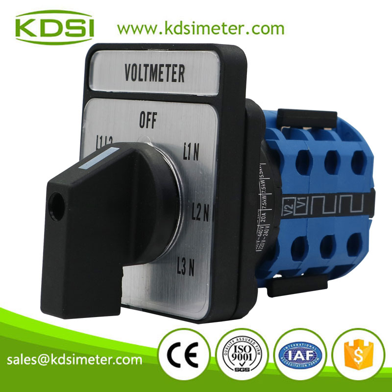 DW26-20-3+YH5-3 48X60mm Rotary Voltage Selector Switches - Buy switch ...