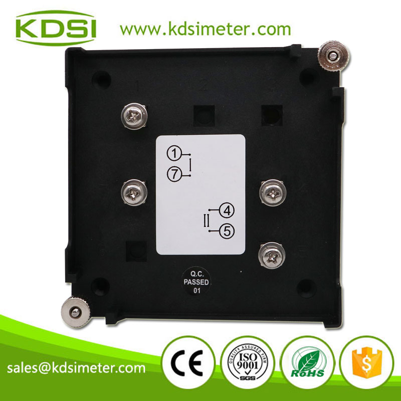 Square Type BE-96 AC17.5kV 10/0.1kV Rectifier Analog panel Double Structure Voltmeter